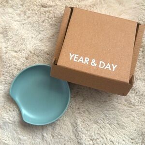 Year & Day salt tray Bowl New teal